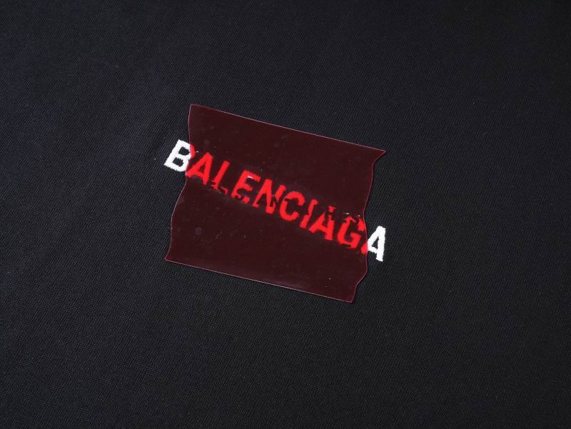 Taped Logo Back T-Shirt Black