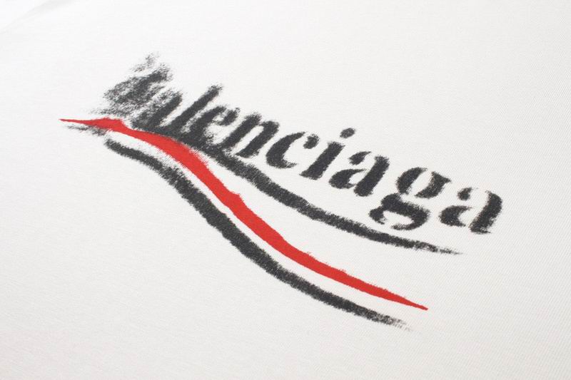 Political Campaign Stencil T-Shirt Ecru