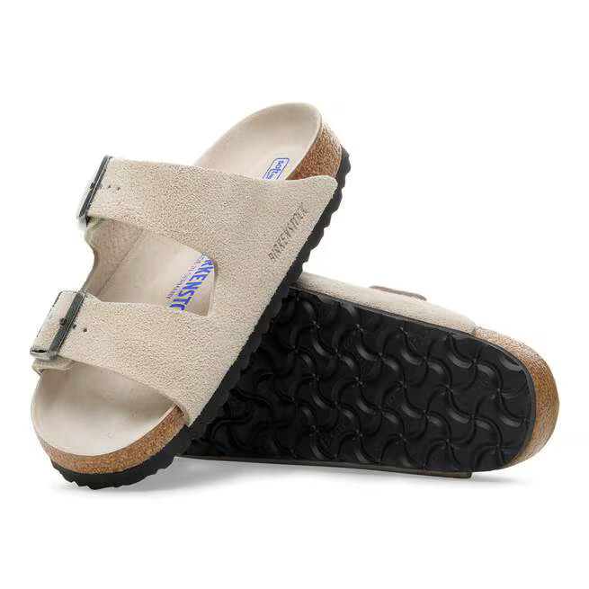Birkenstock Arizona Soft Footbed Suede Oyster
