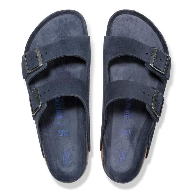 Birkenstock Arizona Soft Footbed Suede Navy