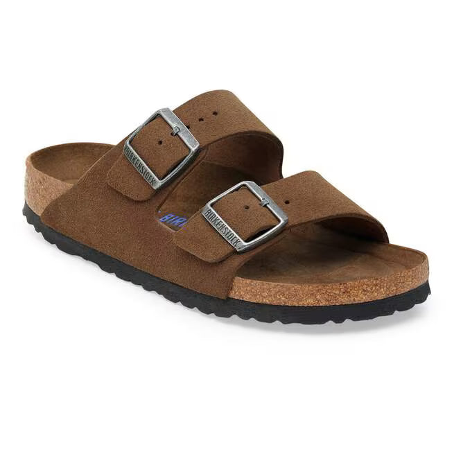 Birkenstock Arizona Soft Footbed Suede Dark Tea