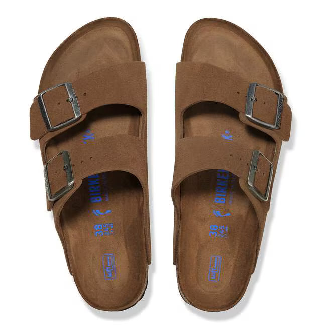 Birkenstock Arizona Soft Footbed Suede Dark Tea