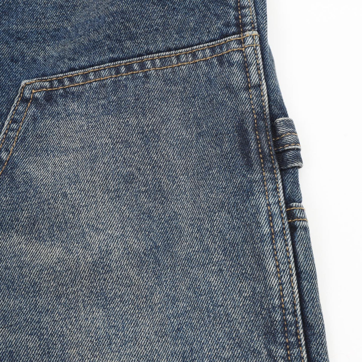 OG Double Knee Blue Dark Used Wash