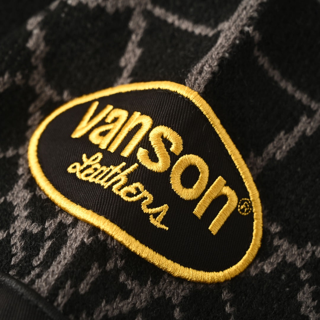Spider-Man x Vanson Leathers Black