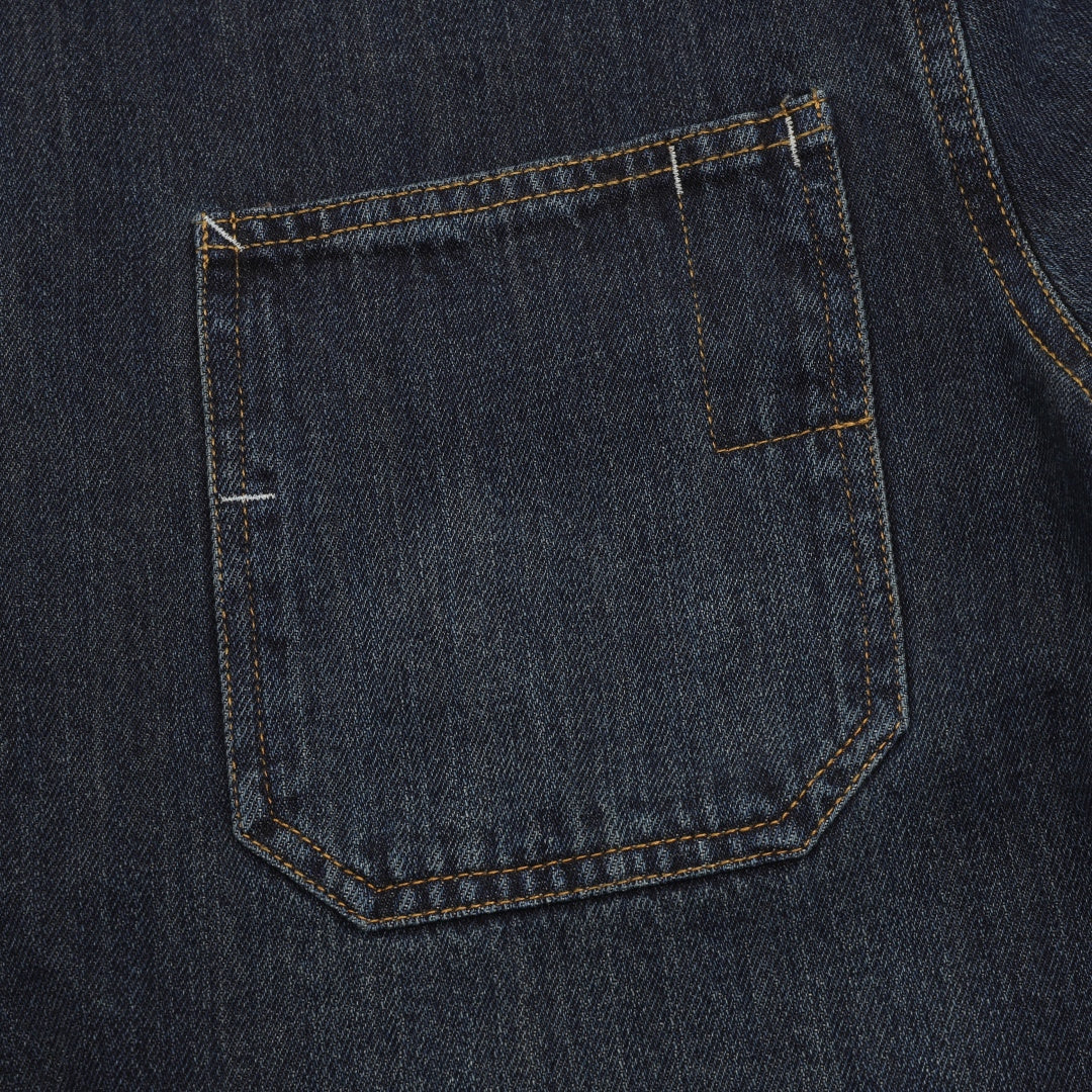 Denim Chore Jacket Dark Wash