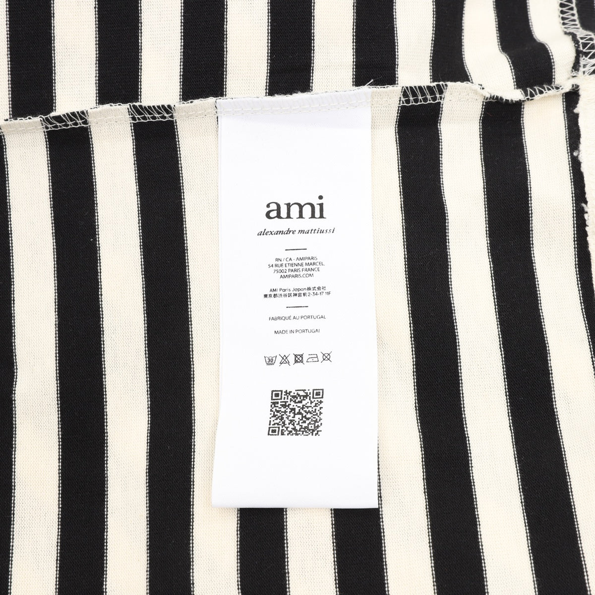 Mariniere Ami de Coeur Black & Ivory