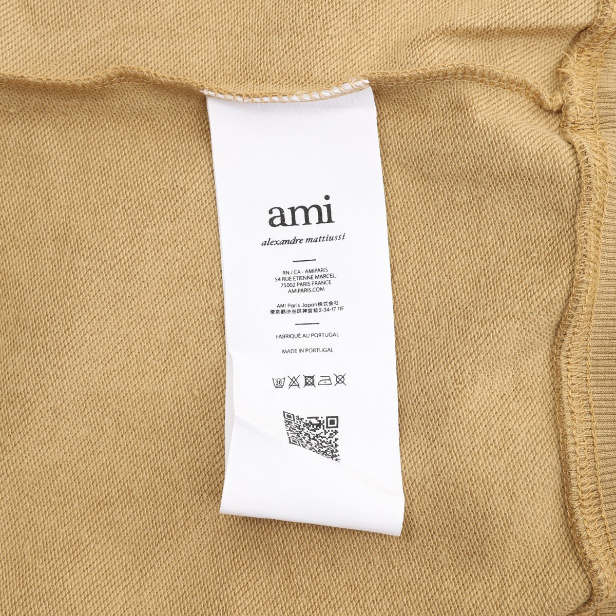 Ami de Coeur Embroidered Camel & Evergreen