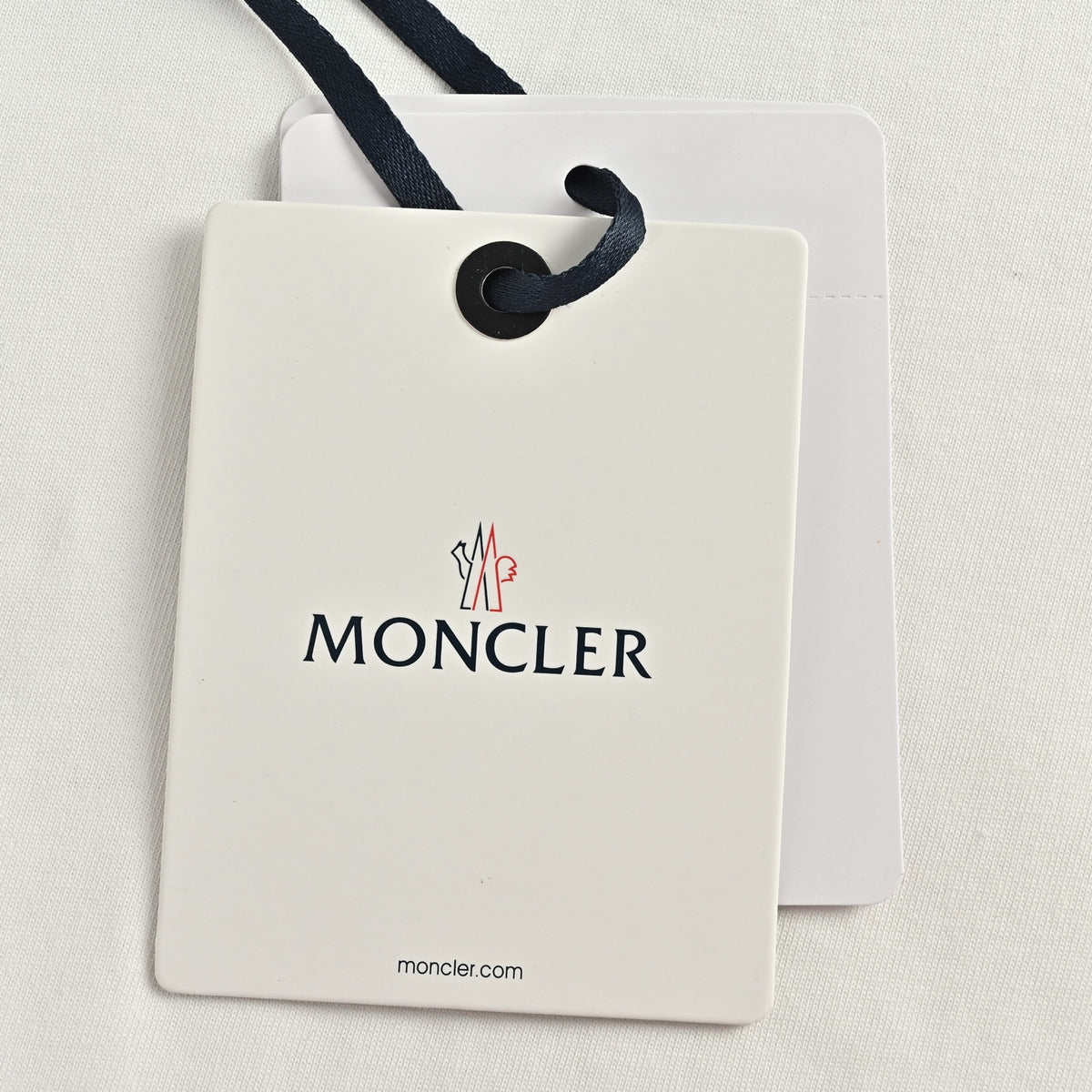 Logo Cotton Long-Sleeve White
