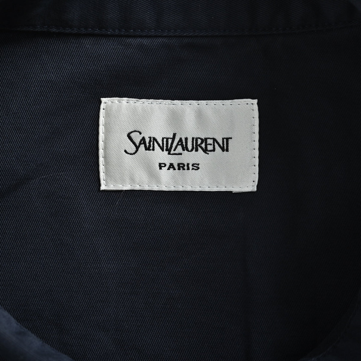 Cassandre Cotton Gabardine Overshirt Navy
