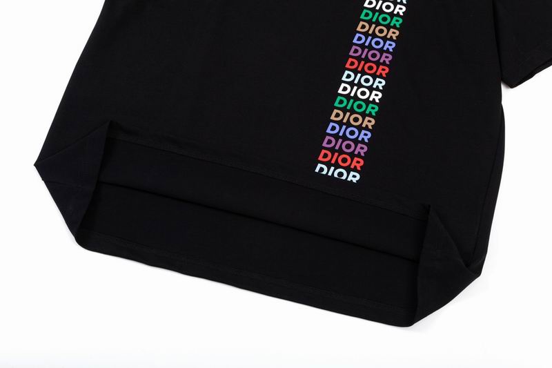 Multicolor Logo Stack T-Shirt Black
