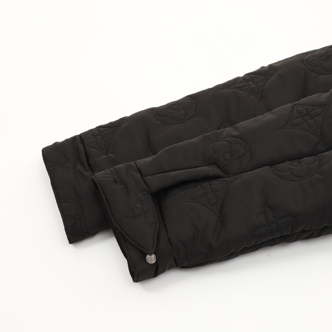 Monogram Padded Light Blouson Black