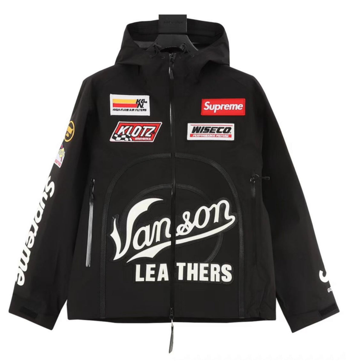 GORE-TEX Shell x Vanson Leathers Black
