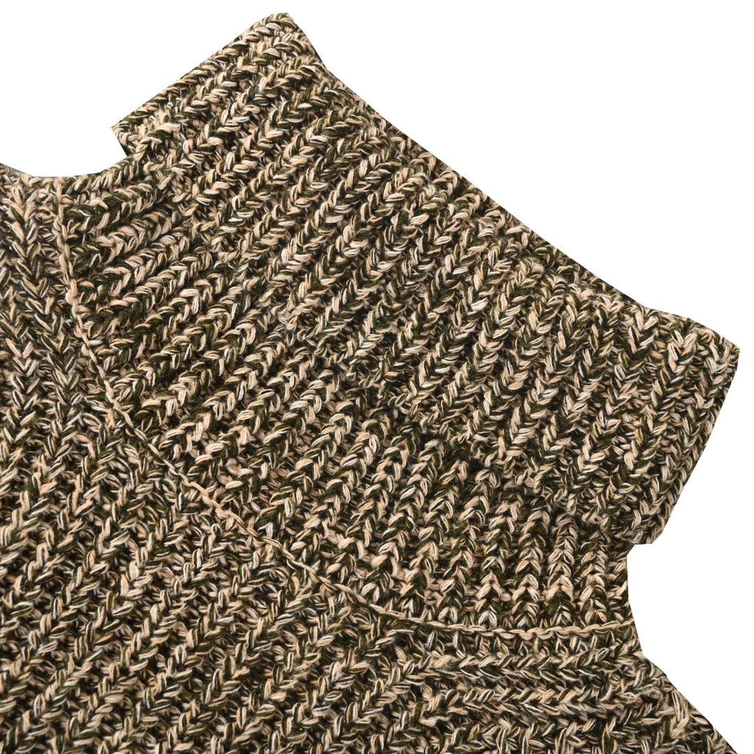 Grenoble Shell-Trimmed Rollneck Olive Green