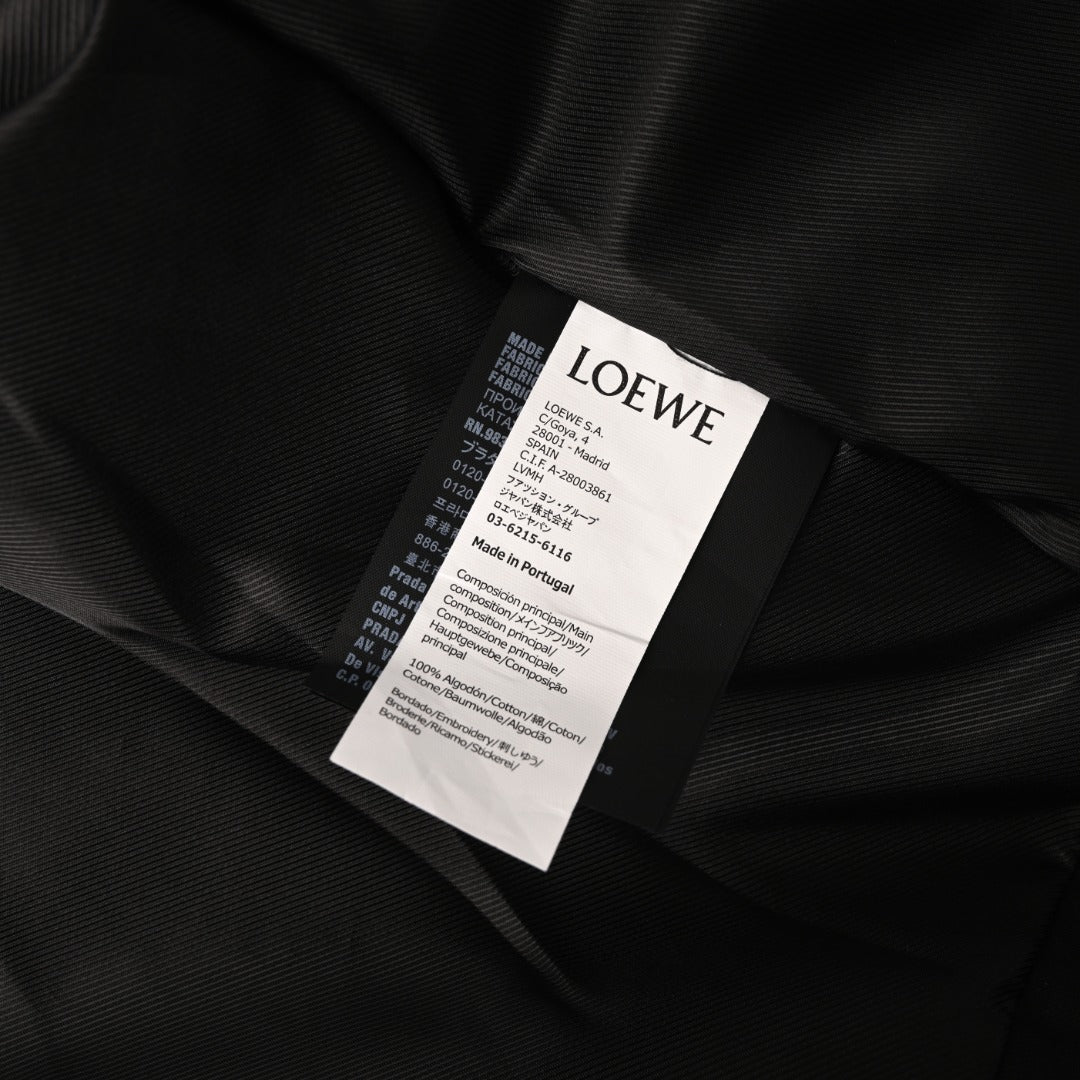Draped Zip-Up Black