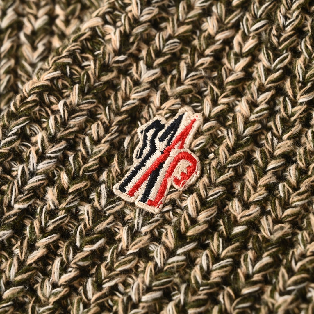 Grenoble Shell-Trimmed Rollneck Olive Green