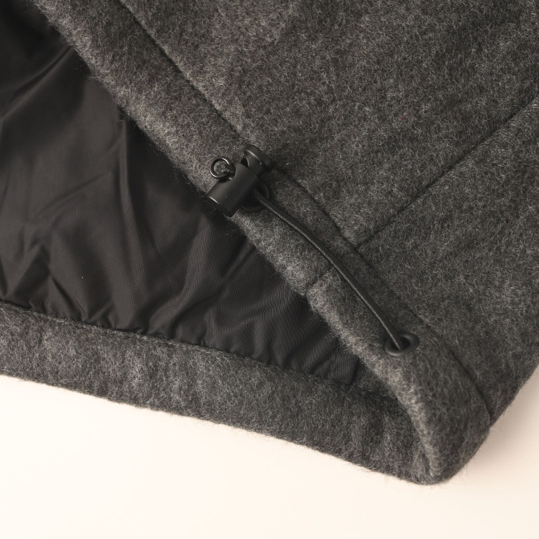 Hooded Fleece Anthracite Grey