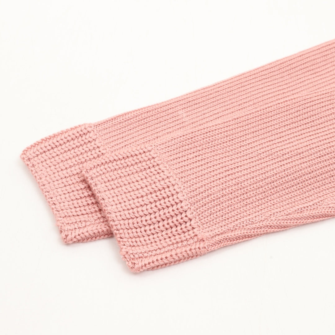 Down-Paneled Faux Fur and Wool Pink