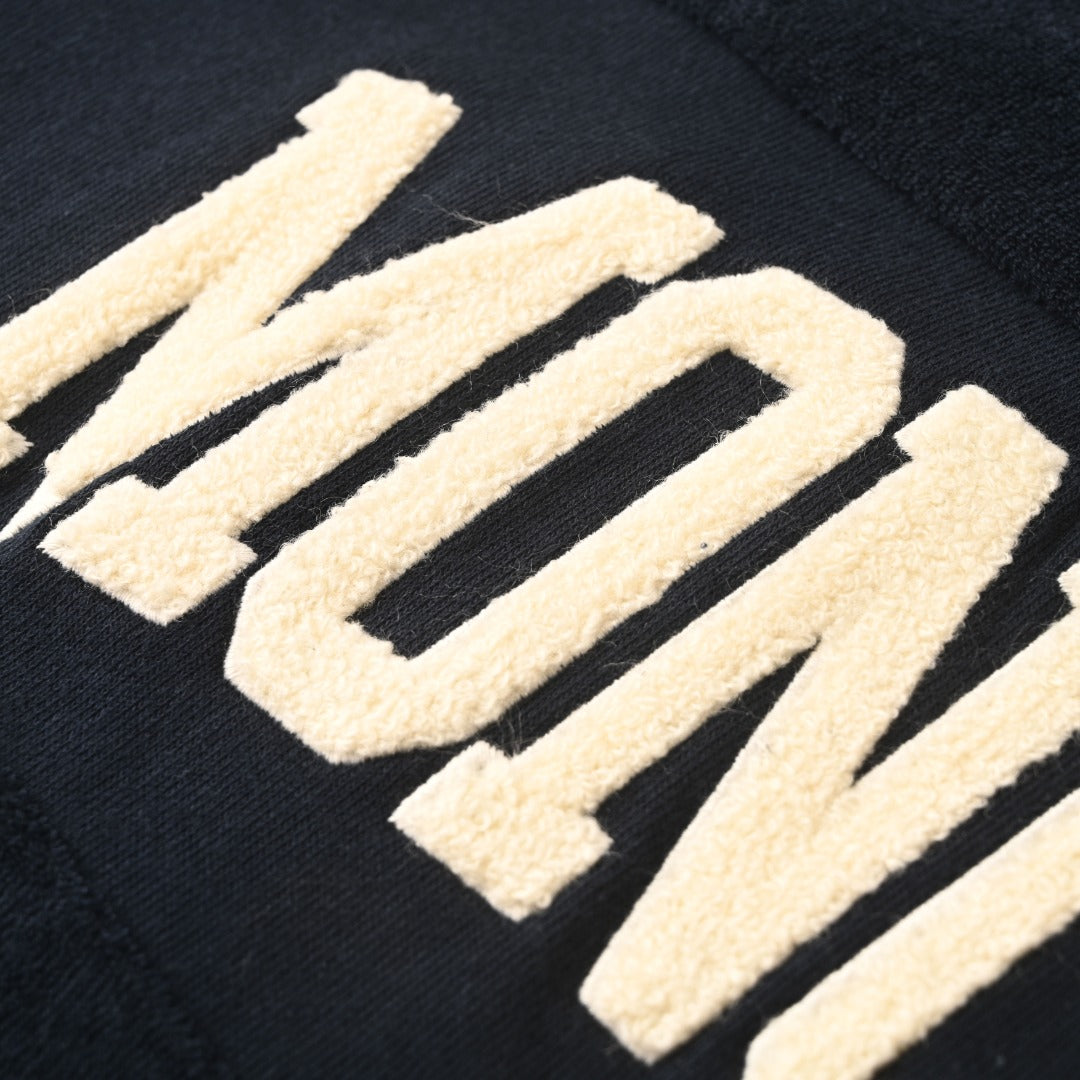 Varsity Logo Terry Crewneck Navy