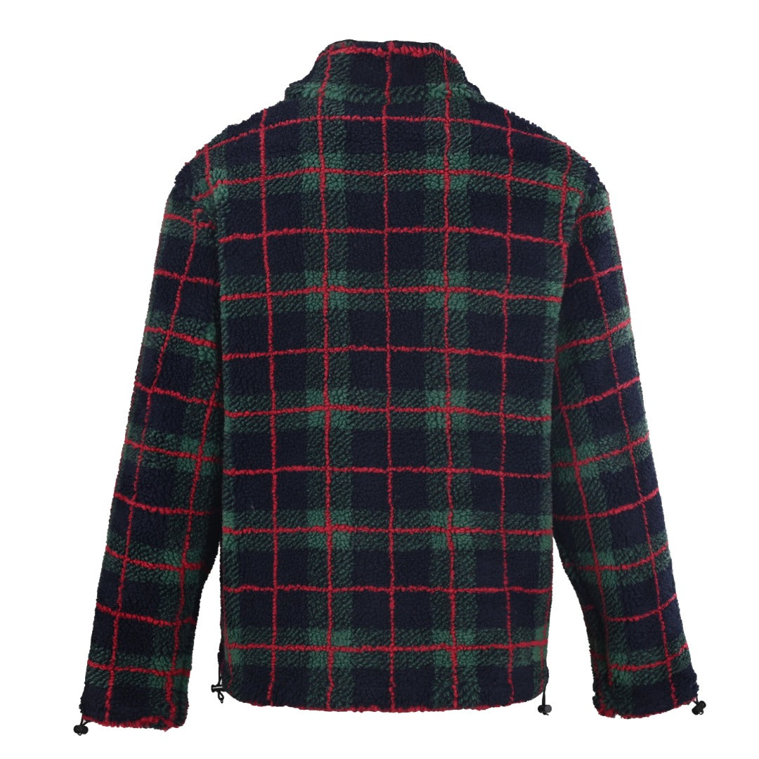 Checked Teddy Blue & Green