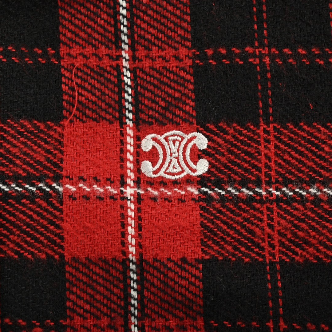 Triomphe Plaid Red & Black