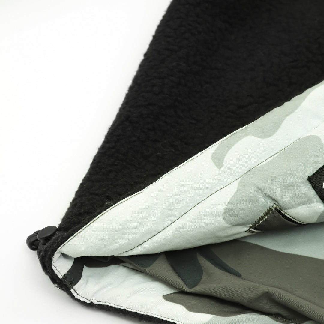 Polartec Shearling Reversible Black Camo