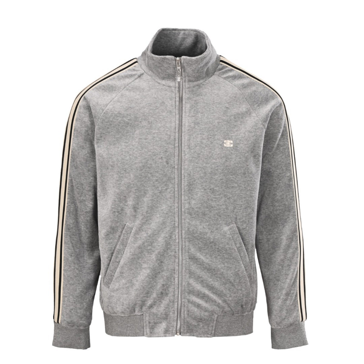 Velvet Tracksuit Grey