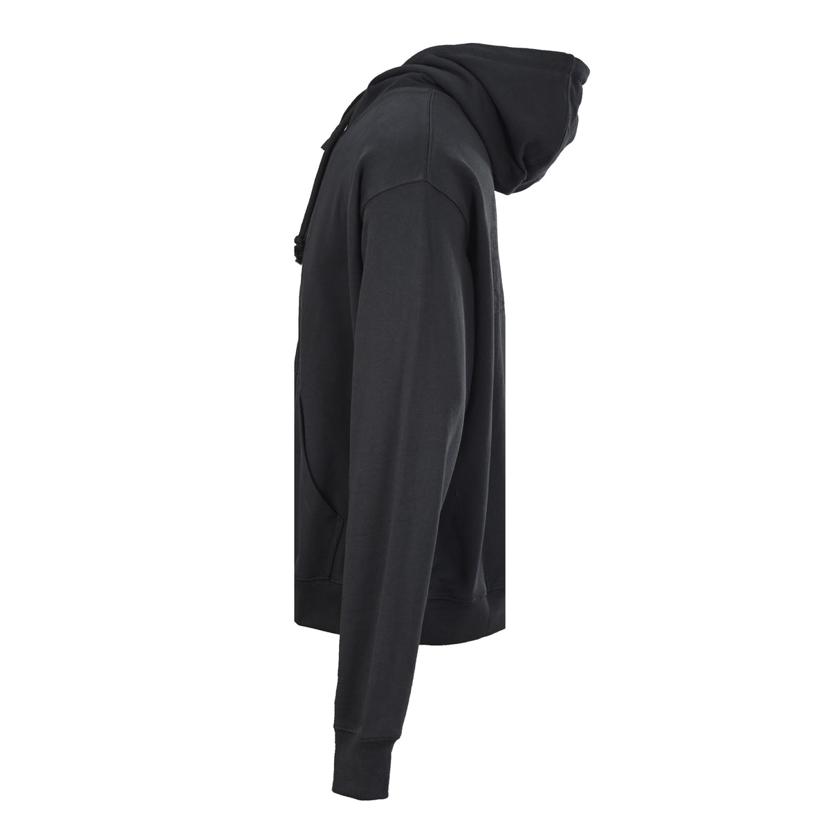 Full-Zip Hooded Black