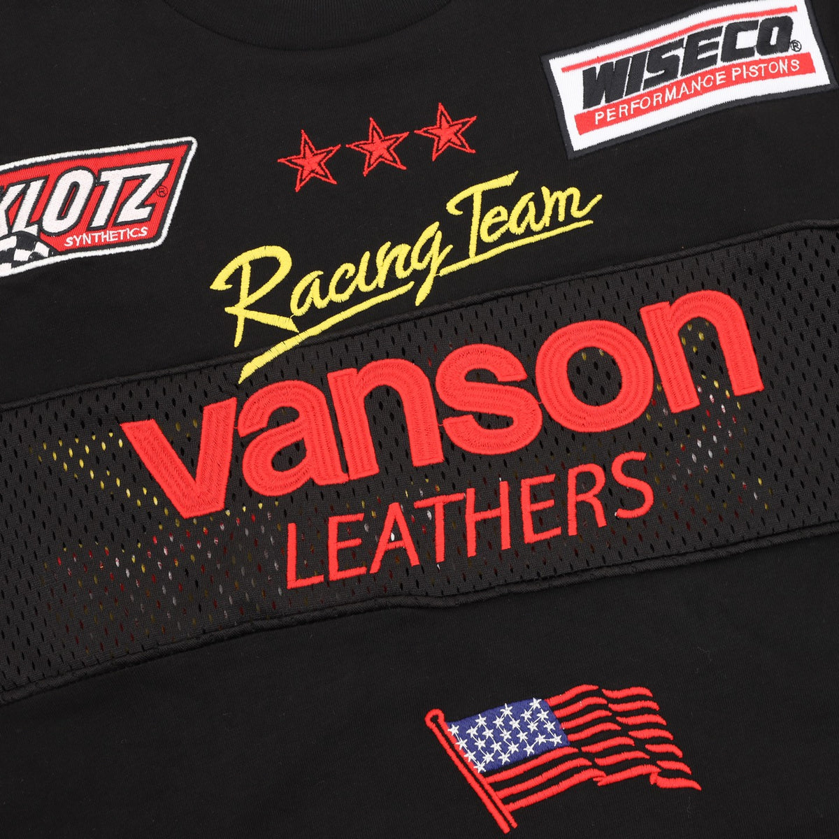 L/S x Vanson Leathers Black