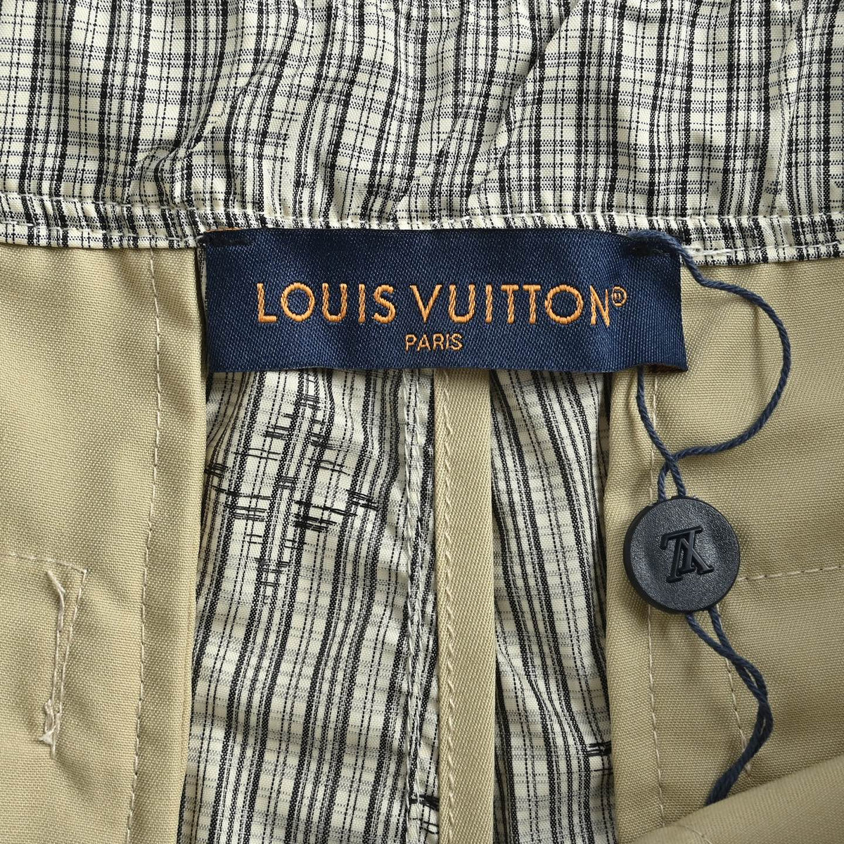 Monogram Check Convertible Pants