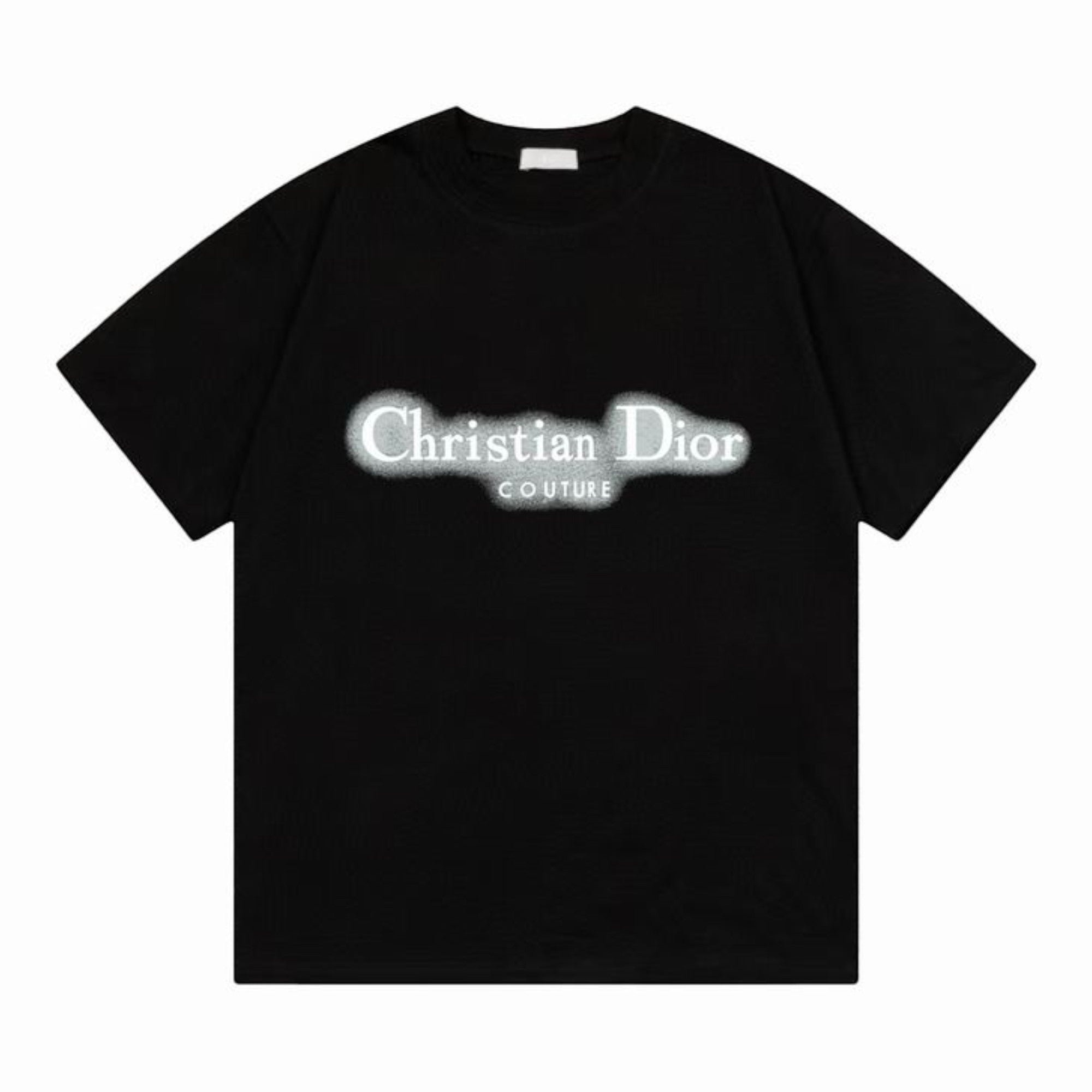Spray Logo T-Shirt Black