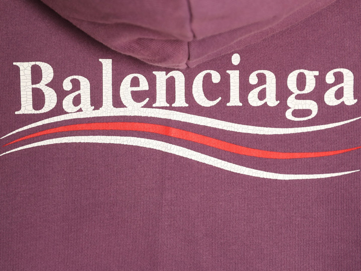 Political Campaign Hoodie Purple