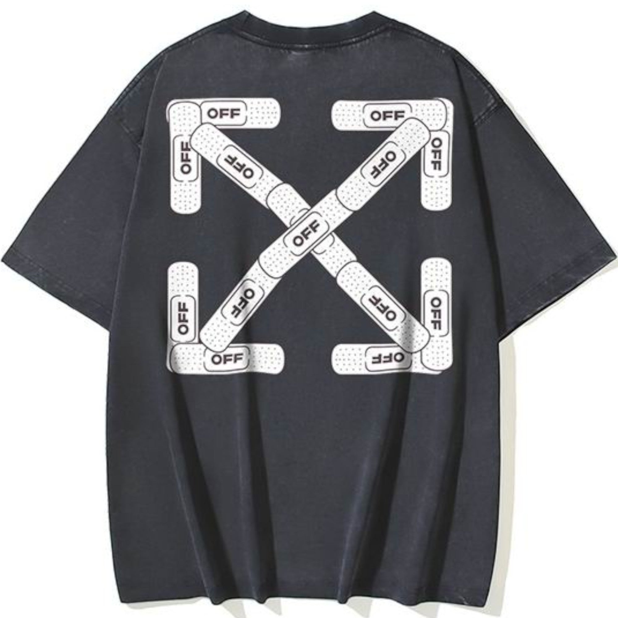 Skateboarding Logo T-Shirt Washed Black
