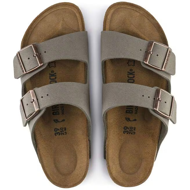 Birkenstock Arizona Birko-Flor Nubuk Stone