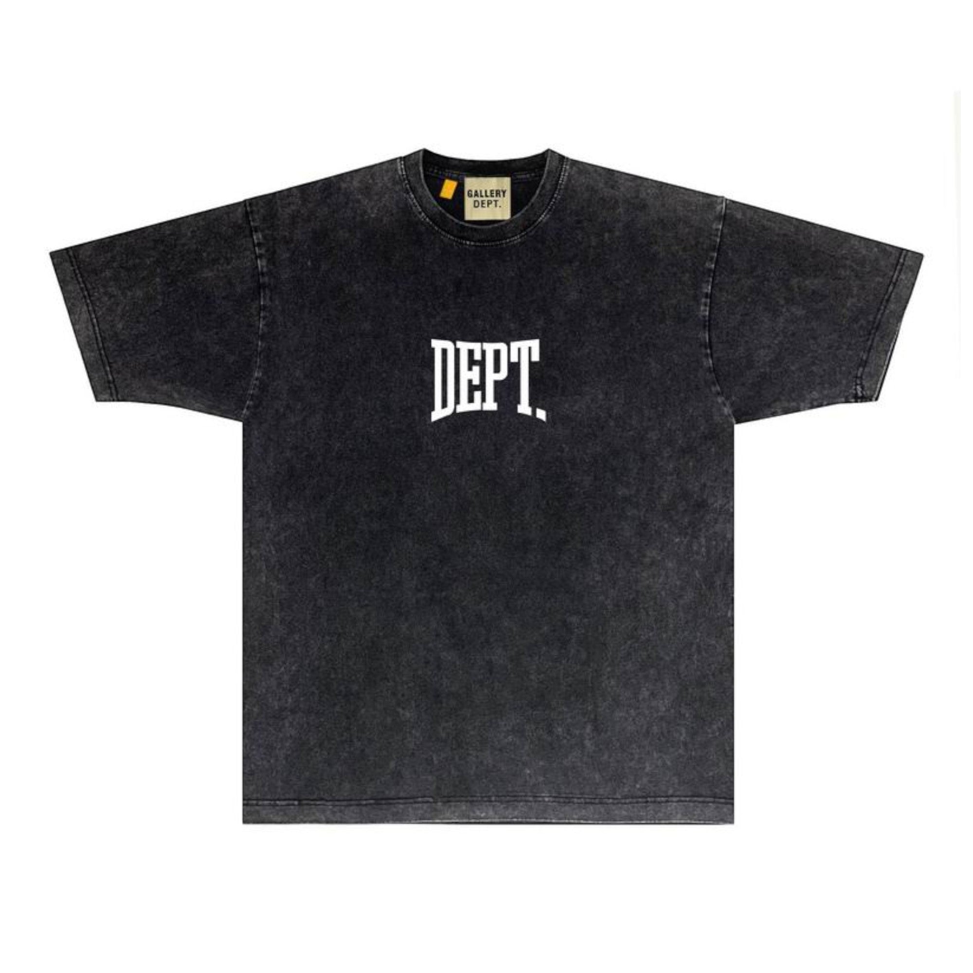 GI Dept Logo Washed Black
