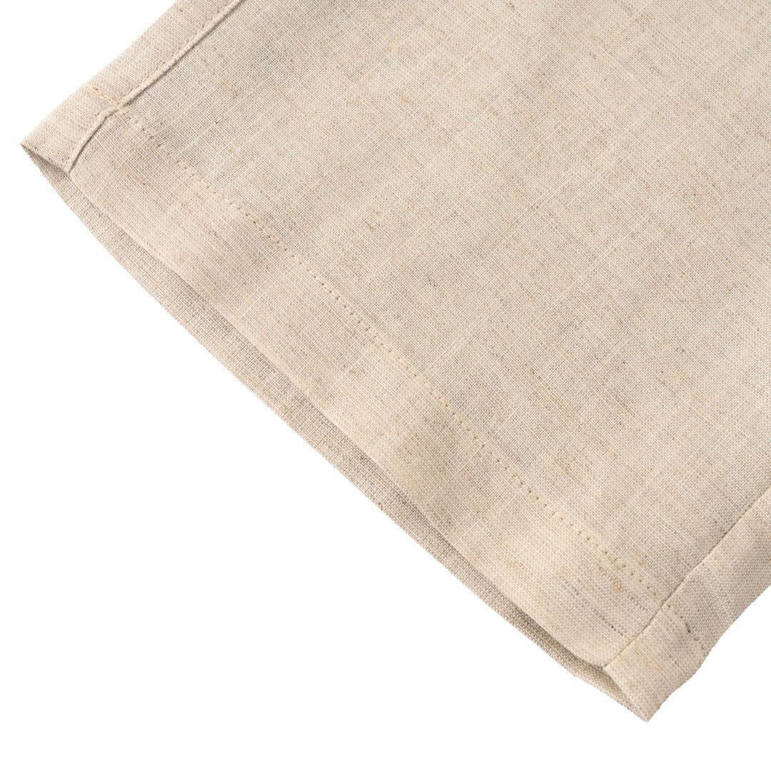 Linen Drawstring Safari Beige