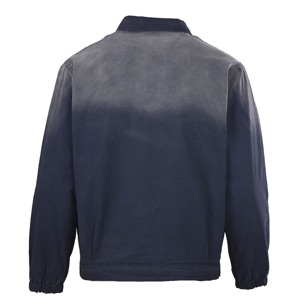 Gradient Washed Twill Blue