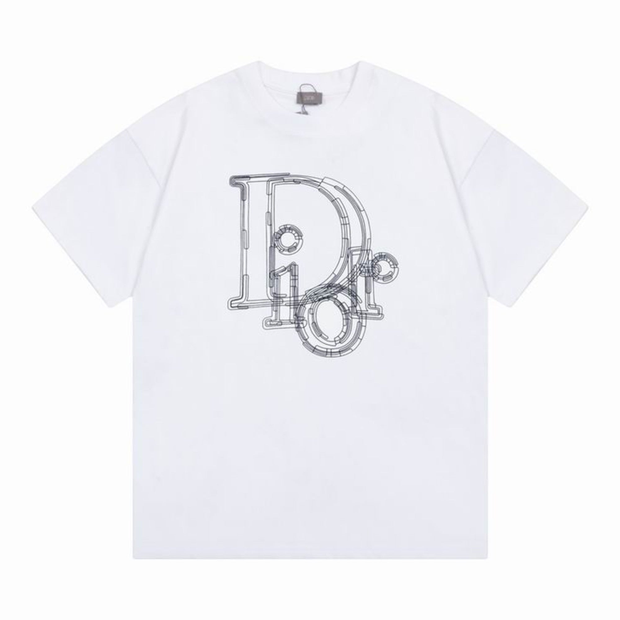 Wireframe Logo T-Shirt White