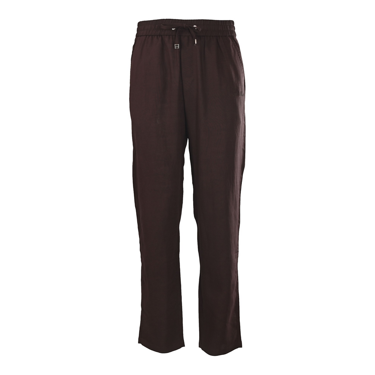 Linen Drawstring Espresso Brown