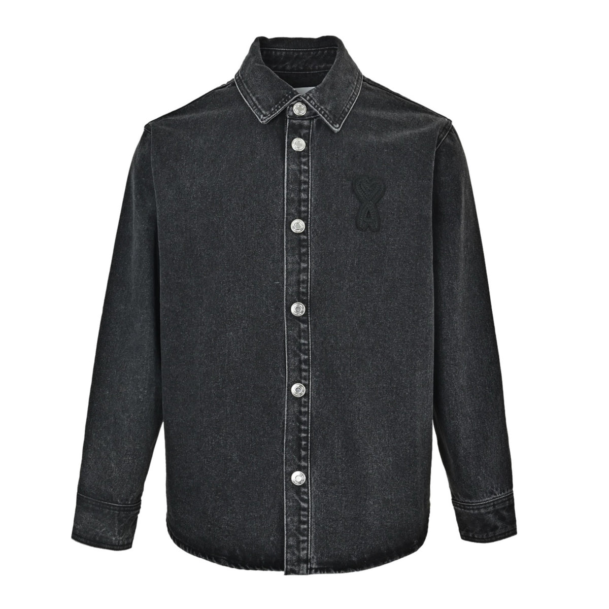 Ami de Coeur Knitted Denim Black