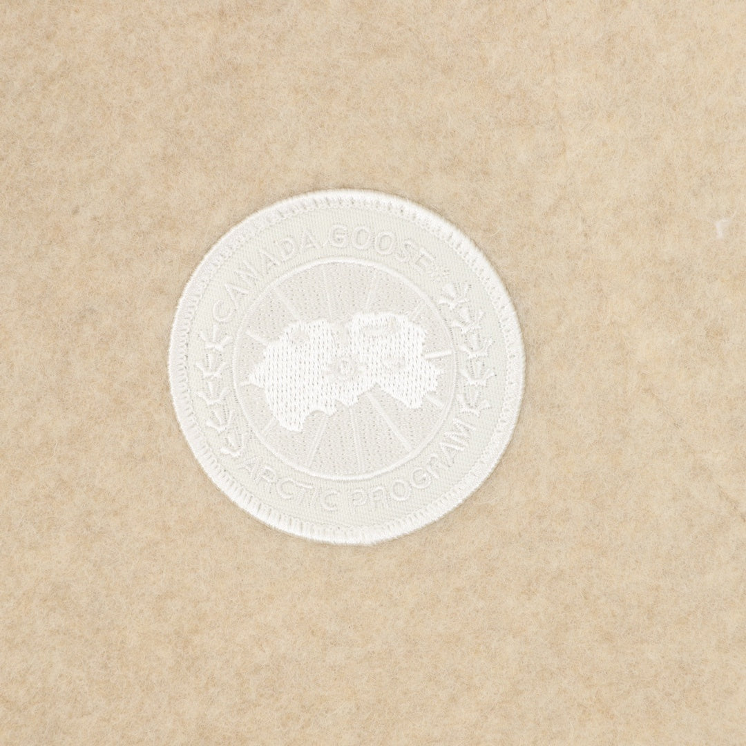 Mersey Fleece Vest Cream Tan Heather