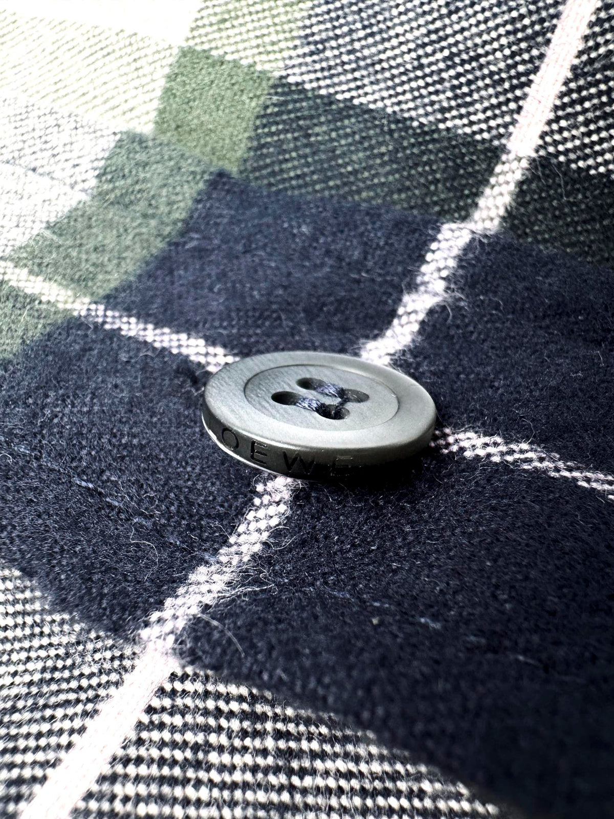 Check Overshirt Green Multi