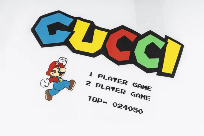 Gucci x Super Mario Graphic White