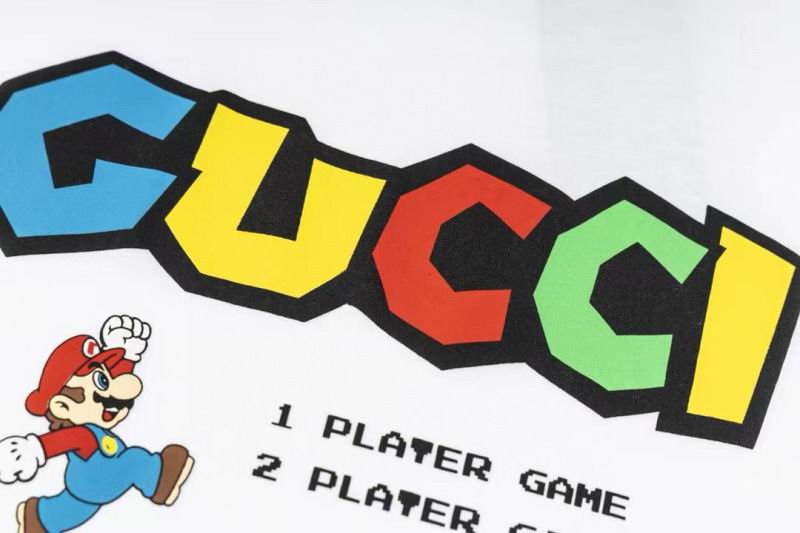 Gucci x Super Mario Graphic White