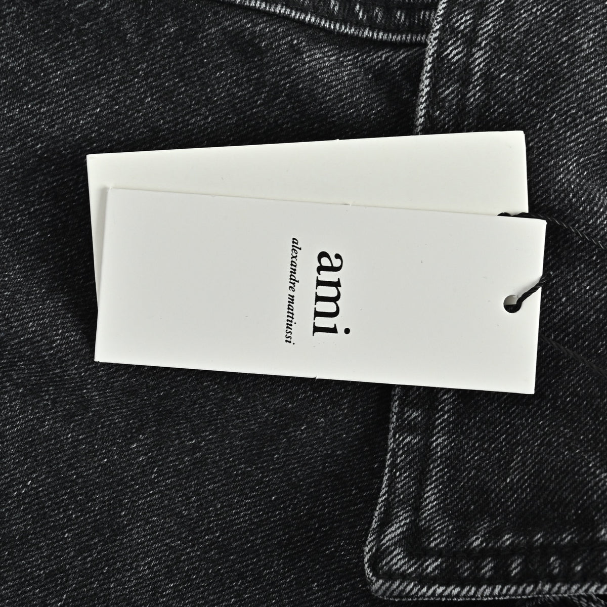 Ami de Coeur Knitted Denim Black
