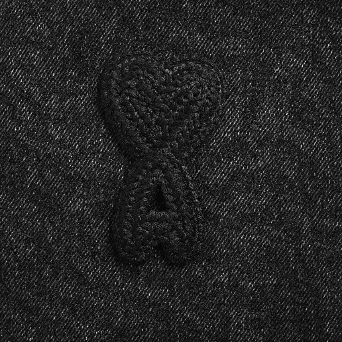 Ami de Coeur Knitted Denim Black