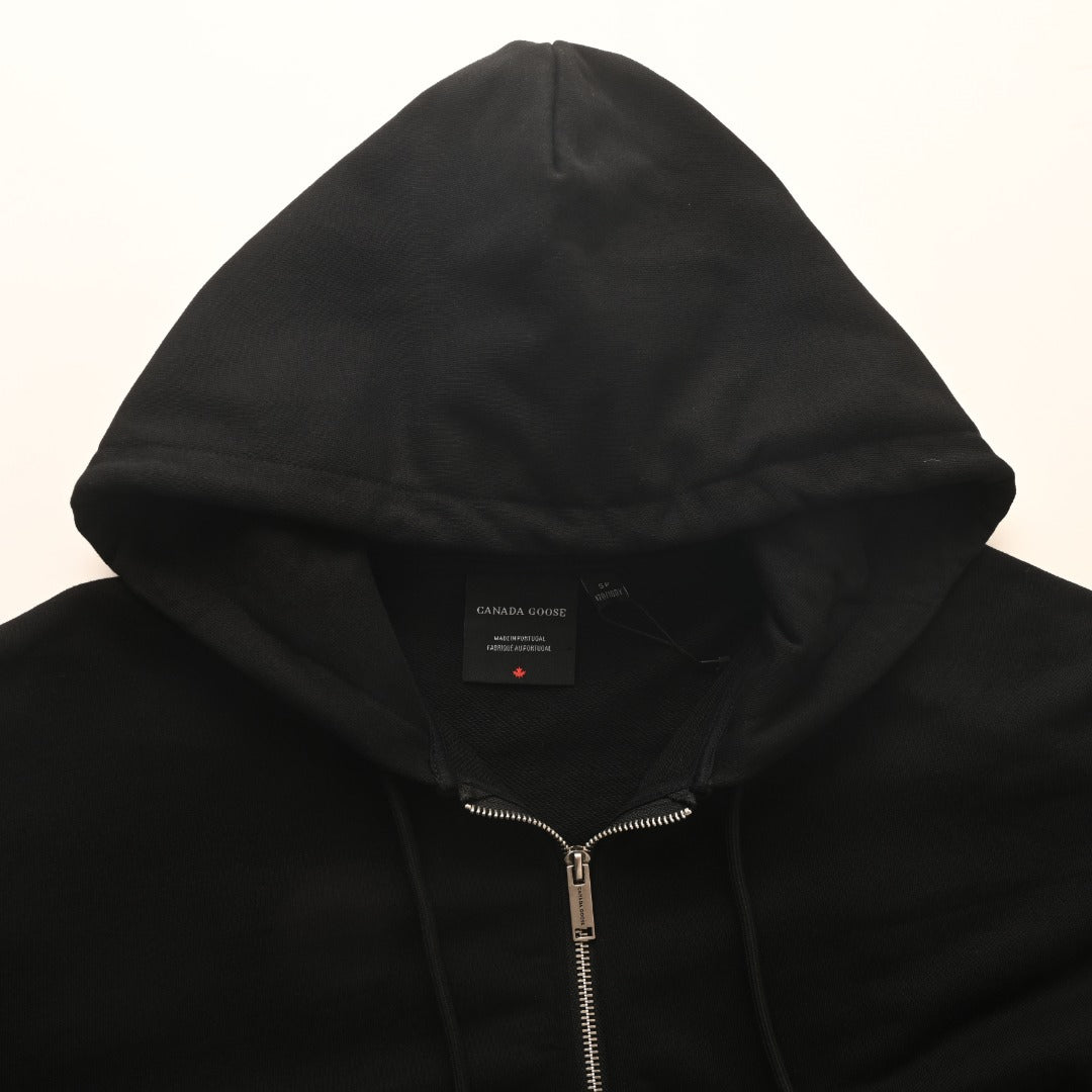 Full-Zip Hoodie Black