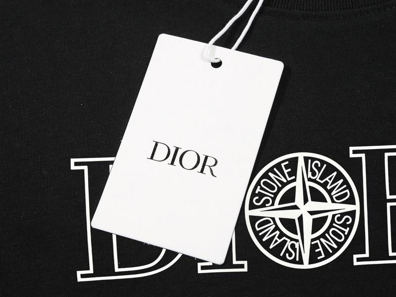 Dior x Stone Island Outline Logo T-Shirt