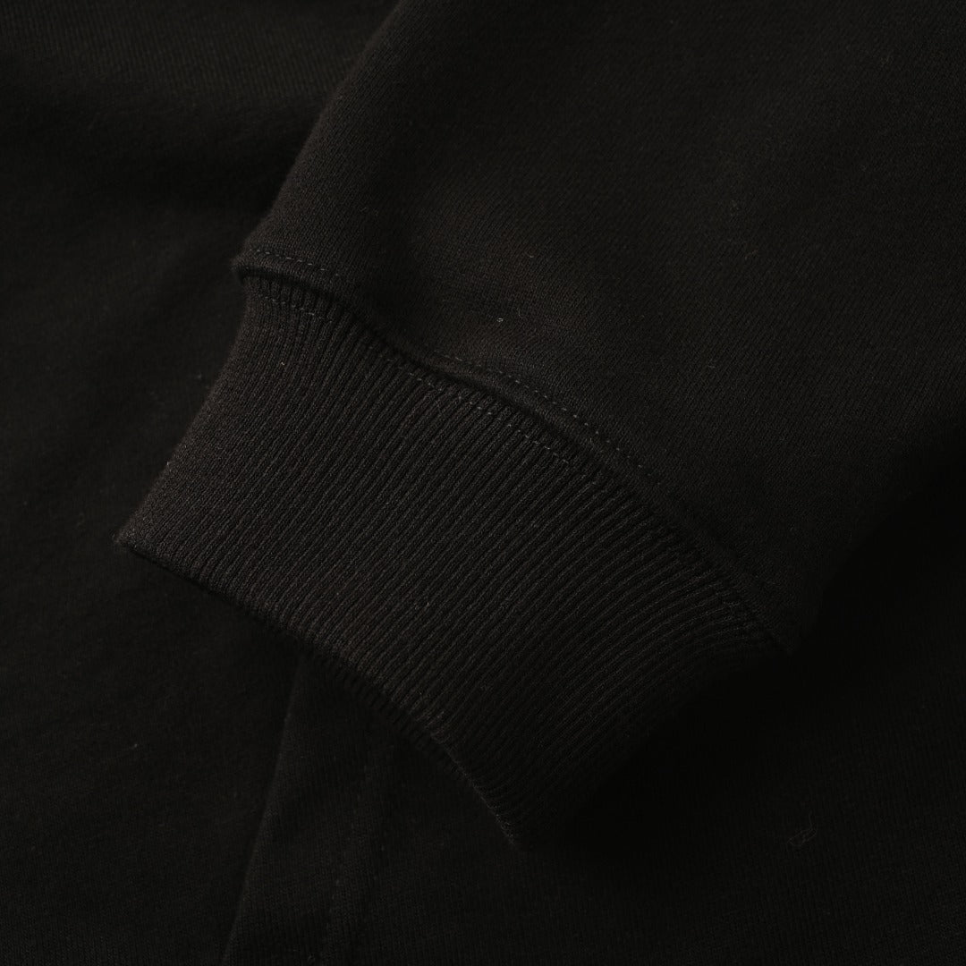 Full-Zip Hoodie Black