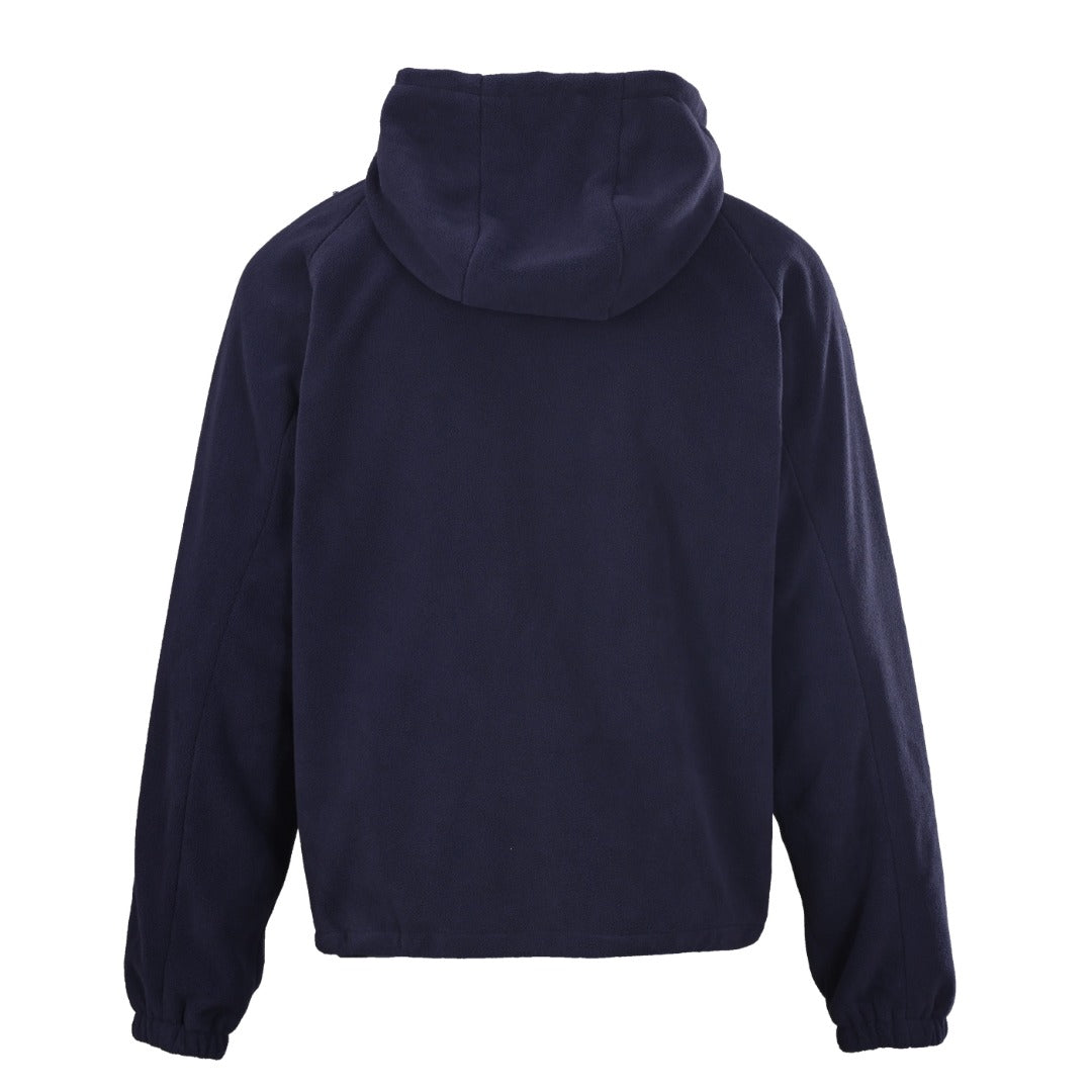 Hooded Technical Blouson Navy Blue