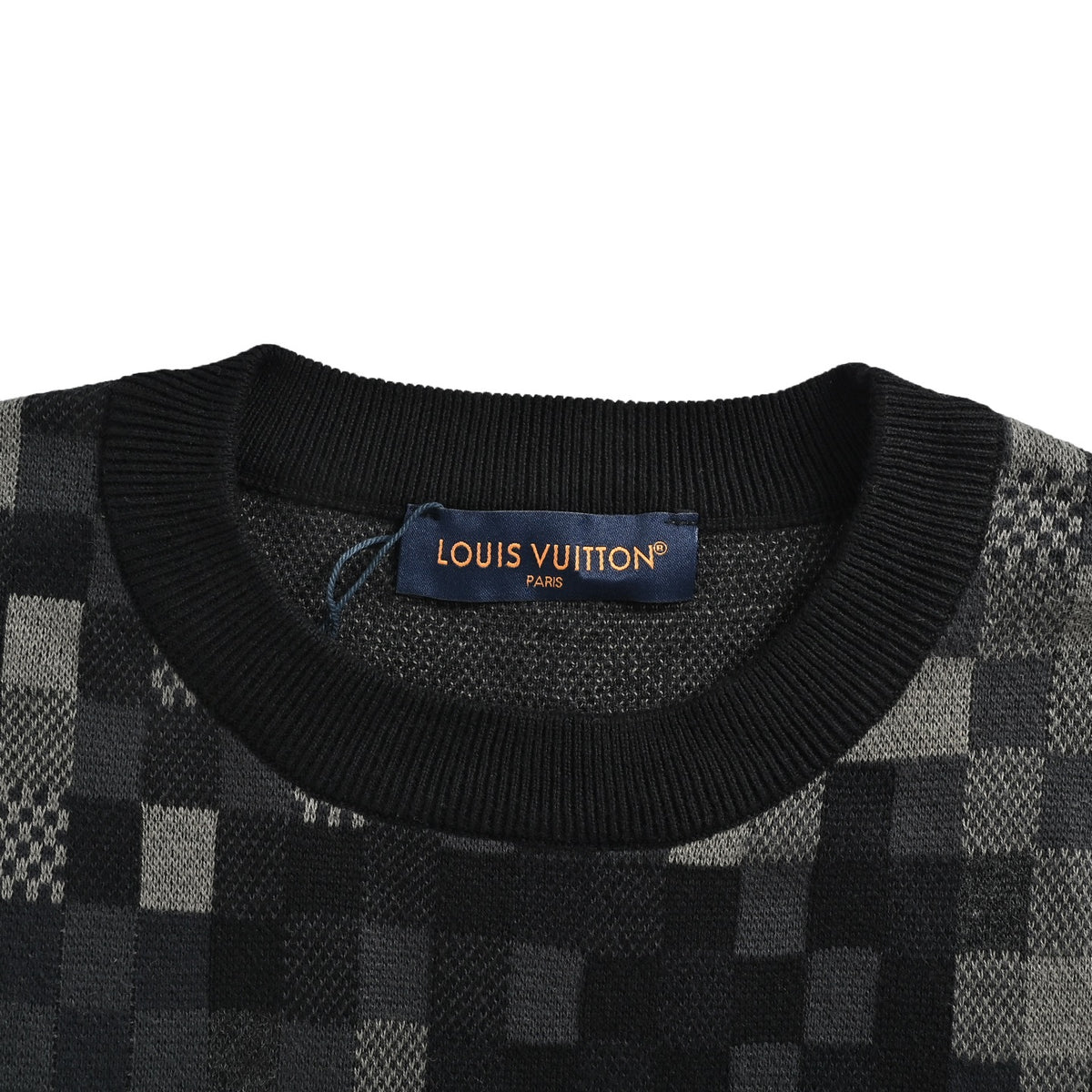 Damoflage Jacquard Pullover Black